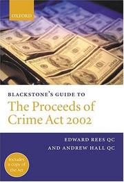 Blackstone's guide to the Proceeds of Crime Act 2002