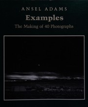 Cover of: Examples: the making of 40 photographs