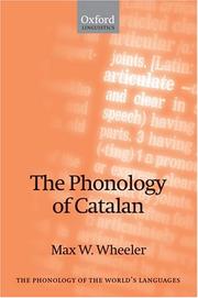 The phonology of Catalan