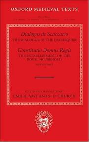 Dialogus de Scaccario : the dialogue of the Exchequer