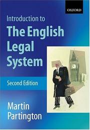 An introduction to the English legal system
