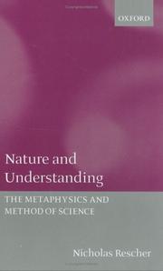 Nature and understanding : the metaphysics and method of science