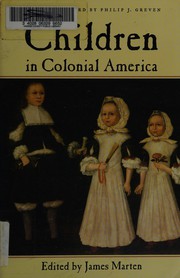 Cover of: Children in colonial America