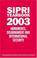 Cover of: SIPRI Yearbook 2003