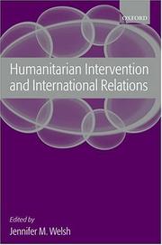 Humanitarian intervention and international relations