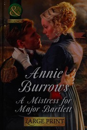 Cover of: A Mistress for Major Bartlett by Annie Burrows