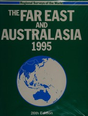 Cover of: FAR EAST & AUSTRALASIA 1995 (Far East & Australasia) by 1995 26th