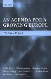 An agenda for a growing Europe : the Sapir report