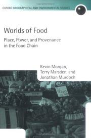 Worlds of food : place, power, and provenance in the food chain