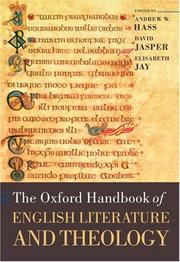 The Oxford handbook of English literature and theology