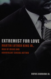 Cover of: Extremist for love: Martin Luther King Jr., man of ideas and nonviolent social action