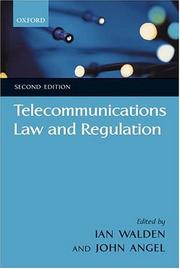 Telecommunications law and regulation