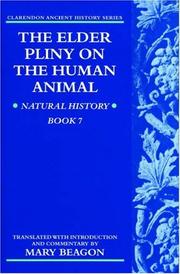 The elder Pliny on the human animal : Natural history, book 7