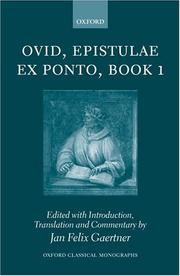 Epistulae ex Ponto, Book I
