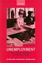 Unemployment : macroeconomic performance and the labour market