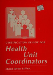 Cover of: Certification review for health unit coordinators