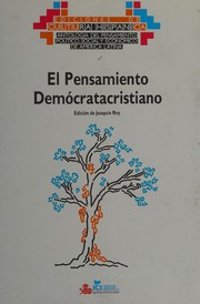 Cover of: El pensamiento demócratacristiano