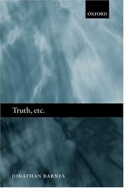 Truth, etc. : six lectures on ancient logic