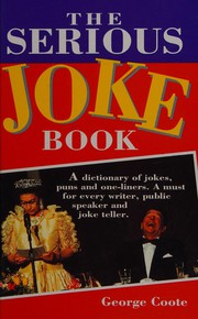 Cover of: The serious joke book