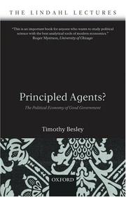 Principled agents? : the political economy of good government