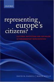 Representing Europe's citizens? : electoral institutions and the failure of parliamentary representation