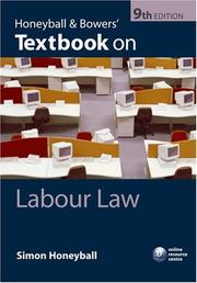 Honeyball & Bowers' textbook on labour law