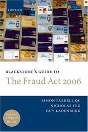 Blackstone's guide to the Fraud Act 2006