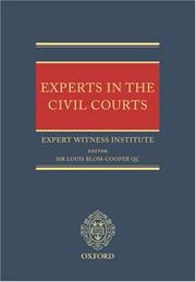 Experts in the civil courts