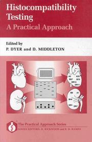 Cover of: Histocompatibility Testing: A Practical Approach (Practical Approach Series)