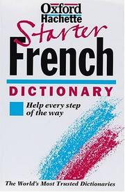 The Oxford starter French dictionary