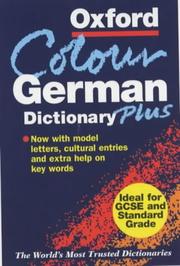 Cover of: The Oxford color German dictionary plus