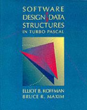Cover of: Software design and data structures in Turbo Pascal