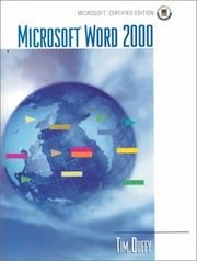 Microsoft Word 2000