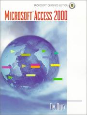 Microsoft access 2000