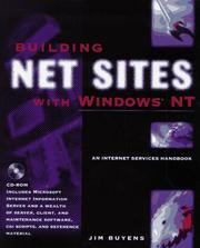 Cover of: Building net sites with Windows NT: an Internet services handbook