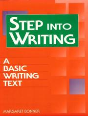 Cover of: Step into writing by Margaret Bonner