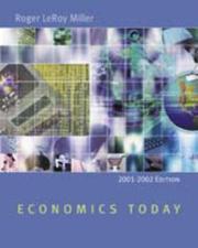 Cover of: Economics Today (Addison-Wesley Series in Economics)