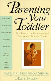 Cover of: Parenting your toddler