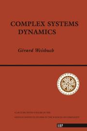 Cover of: Complex Systems Dynamics, Vol. II (On Demand Printing of 52887) (Santa Fe Institute Studies in the Sciences of Complexity)