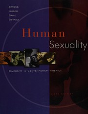 Cover of: Human sexuality: diversity in contemporary America