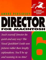 Cover of: Director 6 for Macintosh by Andre Persidsky