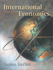 Cover of: International Economics (2nd Edition) by James Gerber