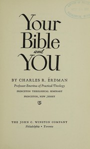 Cover of: Your Bible and you