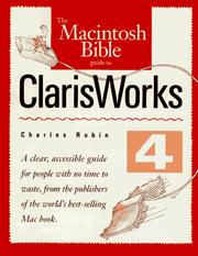 Cover of: The Macintosh bible guide to ClarisWorks 4 by Charles Rubin