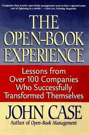 The open-book experience by Case, John