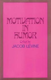 Cover of: Motivation in Humor