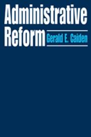 Administrative reform