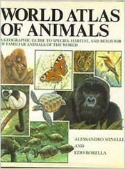 Cover of: World atlas of animals