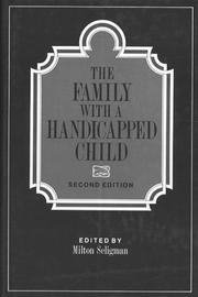 Cover of: Family with a Handicapped Child, The