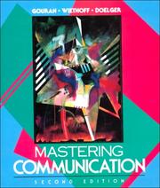 Cover of: Mastering communication
